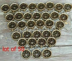 Antiqued Brass Necklace Style Lot of 50 Working Compass 37 MM-Nautical Gift - £65.05 GBP