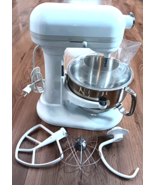Used KitchenAid RKT2651XWW White Epicurean 6 QT 10 Speed Mixer Bowl Shields - $299.00
