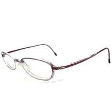 Silhouette Eyeglasses Frames SPX 1990 10 6065 Clear Muted Purple 51-18-135 - $65.20