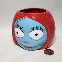 Disney Kcare Nightmare Before Christmas Sally Mug Red Hair Blue Face Smile - £11.92 GBP