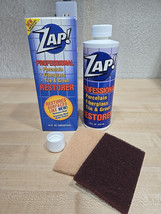 Zap Professional Restorer Porcelain Fiberglass Tile Grout 16oz Pads Cap ... - $24.16
