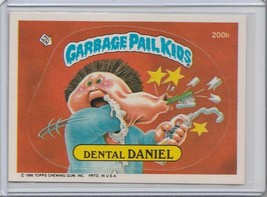 *Authentic* 1986 Garbage Pail Kids Cards #200B Dental Daniel Mint Card - £11.79 GBP