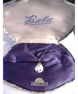 Antique Bala Floating Opal Pendant Necklace 1/20-12KT GF NIC - $341.15 CAD