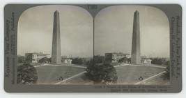 c1900&#39;s Real Photo Stereoview Bunker Hill Monument in Boston, MA - £7.44 GBP