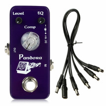 Movall MP-305 Pandora Compressor Mini Pedal + 5 Way PDC Power Quality Cable - £29.86 GBP