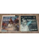 LOT OF TWO Nat King Cole Vintage Records CAPITOL EBF 2-782 &amp; EAP 1-801 - $30.70 CAD