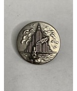 Jan Michaels San Francisco Lapel Pin Cityscape Art Deco Style Art Nouvea... - $40.00