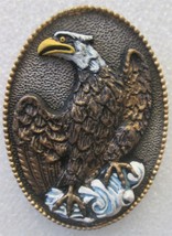 Fire Mark: Franklin Mint-Insurance Co Of North America (Ina) Eagle-PEWTER Plaque - £38.94 GBP