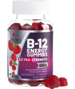 Vitamin B12 Energy Gummies - Extra Strength 4500mcg Chewable - $269.83 MXN