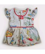 Peter Pan Bell Top Shirt Captain Hook Women’s Small Non Branded Short Sl... - €13,71 EUR