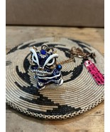 Betsey Johnson 3D Lunar New Year Chinese Blue Dragon Head Swivel Necklace - $474.98 MXN