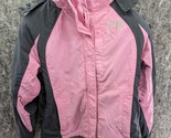 The North Face Women Jacket Small Pink 3 in 1 HyVent Waterproof (D13) - £31.96 GBP