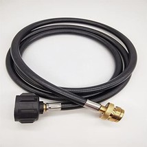 4Ft Propane Adapter Hose to1lb Propane Hook up to 20lb Tank Blackstone Tabletop - £12.57 GBP