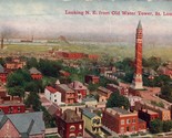 Looking NE from Old Water Tower St. Louis MO Postcard PC574 - £3.92 GBP