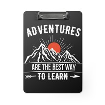 Adventure Awaits Personalized Clipboard with Stunning Quote - £38.08 GBP