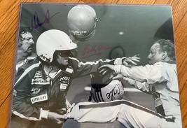 DONNIE &amp; BOBBY ALLISON  HAND SIGNED AUTO 11x14 PHOTO - €111,24 EUR