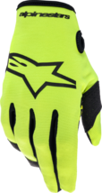 Alpinestars Mens MX Offroad Radar Gloves Yellow Fluo/Black Lg - £22.08 GBP