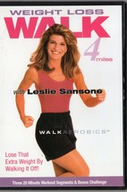 Weight Loss Walk 4 miles with Leslie Sansone (DVD, 2002) walk aerobics BRAND NEW - £5.49 GBP