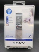 Sony Digital Voice Recorder ICD-B600 Handheld Portable 512MB New EVP Ghost Hunt - $29.01