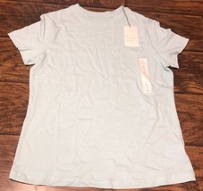 A New Day Brand Mint Colored Small Girls Short Sleeve Shirt Size Small - $2.87