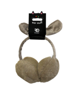 Ladies Girls Teens Adjustable Warm Faux Fur Bunny Rabbit Earmuffs Ear Mu... - £5.45 GBP