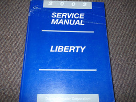 2002 Jeep Liberty Servizio Negozio Riparazione Manuale OEM Concessionaria Libri - £104.19 GBP