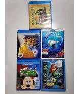 Disney Blu Ray Movie Lot Of 6 Jungle Book Beauty And The Beast + More Se... - $15.00