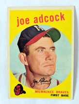 1959 Topps Joe Adcock Card #315 - $14.85