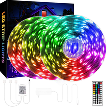 75Ft LED Lights for Bedroom, RGB LED Strip Lights for Living Room, Party Decor w - £21.02 GBP