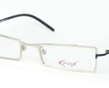 KAOS THIRTY TWO 32 2 SILVER /BLACK EYEGLASSES GLASSES FRAME 50-19-135mm ... - $87.62