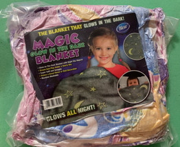Magic Glow in the Dark Blanket Throw - New - Boy or Girl - Super Cool !!! - £17.31 GBP