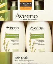 Aveeno Aveeno Active Naturals Daily Moisturizing Lotion, New 2 Pack Of 20 Fl... - £23.66 GBP