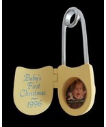 Vtg Hallmark Keepsake Ornament in Box 1996 1st Christmas Diaper Pin Orna... - £9.58 GBP