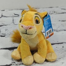 Disney The Lion King Baby Simba Cub 11&quot; Plush Stuffed Animal Toy Just Play Tag - £9.35 GBP