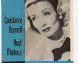 1961 Constance Bennett Marriage Go Round Casa Manana Musicals Fort Worth... - $29.50
