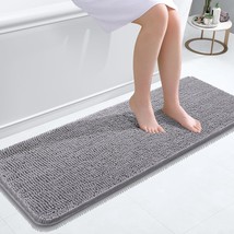 OLANLY Bathroom Rugs 47x17, Extra Soft Absorbent Chenille - £30.86 GBP