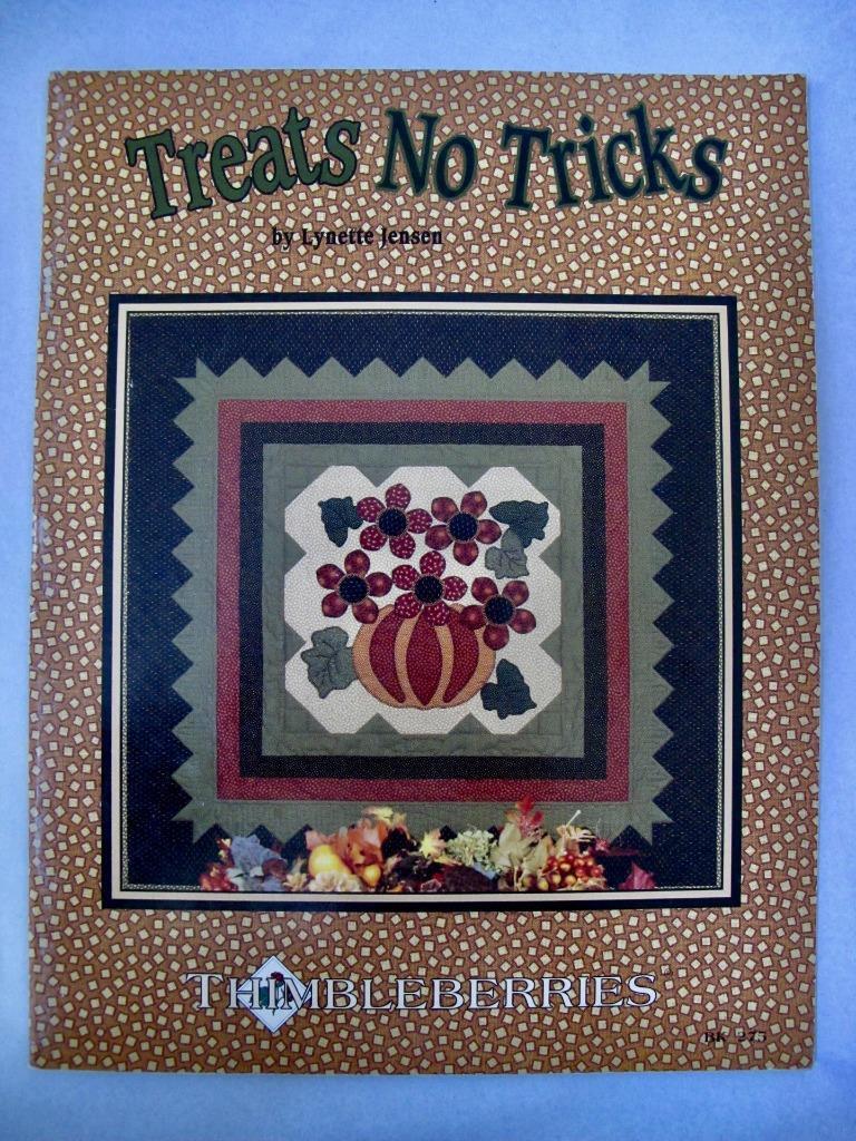 Thimbleberries Treats No Tricks Patchwork Pattern Book Autumn Lynette Jensen 275 - $9.99