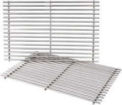 Stainless Steel Cooking Grates Grid 2-Pack For Weber Spirit E310 E320 E330 17.3&quot; - £71.53 GBP