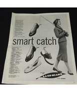 Vintage Print Ad 1955 La Co Ni Ans Shoes MCM 1 page  Seventeen Magazine - $9.47 CAD