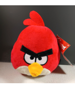 Angry Birds Big Red 6" Plush Stuffed Toy Video Game Doll Rovio - $19.75