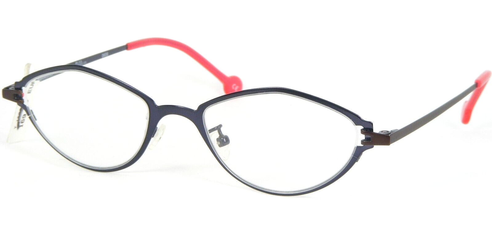 L.A.Eyeworks ein Paar TIPPITINA 876 Dunkles Violett / Braune Brille Los ... - $101.97