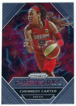 2021 WNBA Prizm #1 Chennedy Carter Dream Fireworks Insert - £2.38 GBP