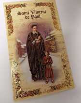 Saint Vincent de Paul Biography &amp; Prayer Folder, New - $4.20 CAD