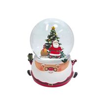 Ashland 5.75&quot; Santa with Christmas Tree Water Globe - $37.61