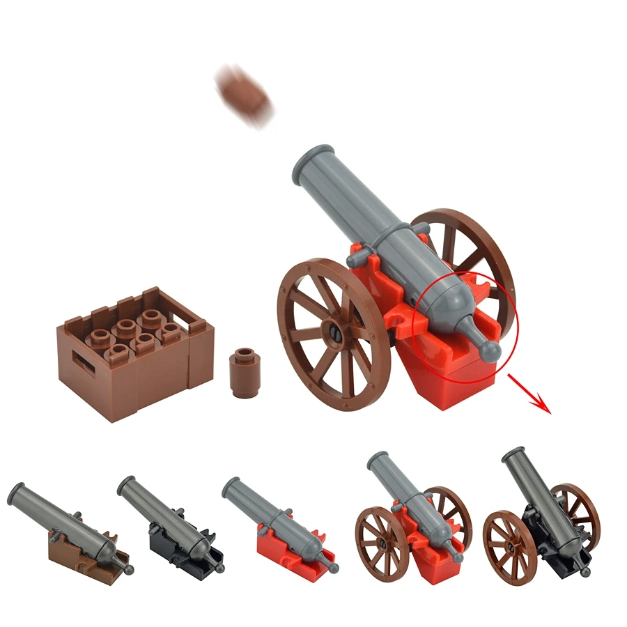 WW2 2527 Weapon Cannon Shells for figure land force Pirate Shooting Cann... - £10.36 GBP+