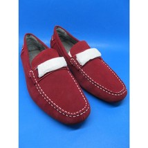 Calvin Klein Moby Red Driving Loafers Mens Size 10 M - £46.39 GBP