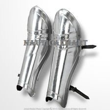 Nauticalmart Medieval Steel Full Greaves Leg Armor SCA LARP