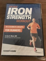The New Iron Strength Workout For Runners By Jordan Metzl Run (2 DVD). NEW - $18.00