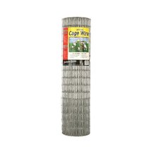 Garden Zone 432425 1&quot; x 2&quot; Mesh 14-Gauge Galvanized Wire Fence, 24&quot; x 25&#39; - $42.59