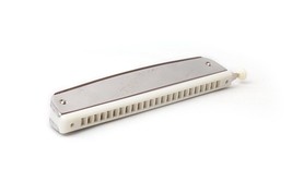 24-Hole Harmonica in Key of C, Music Instruments Mouth Organ, Wide Tonal... - £31.54 GBP